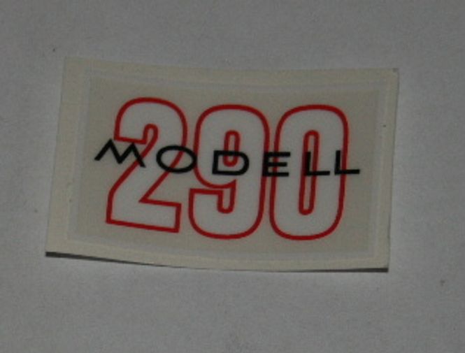 Hovedbilde Dekal, 290 transparang