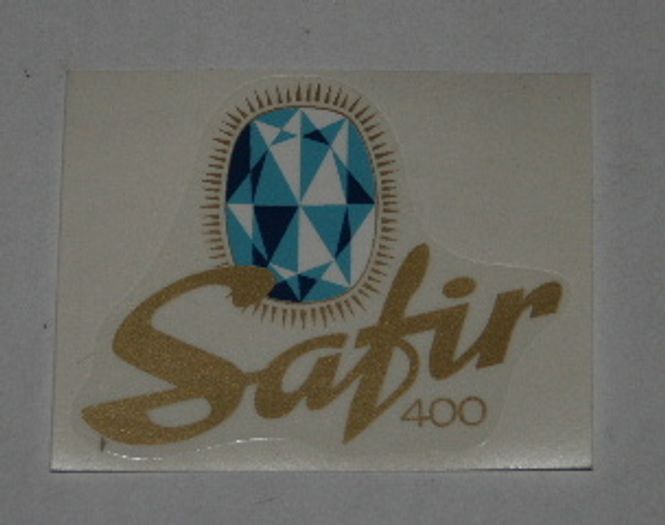 Hovedbilde Dekal, Safir stor